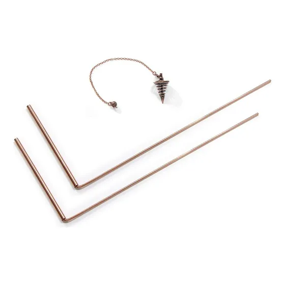 Buscar Oro Y Agua - Mard Varilla De Cobre Y Péndulo Para Color 1pcs