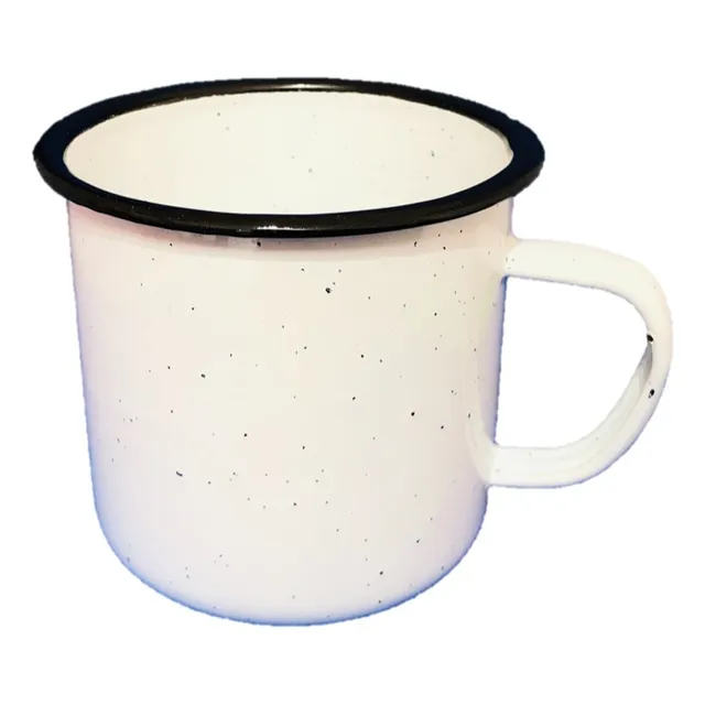 50pz Taza O Pocillo Peltre Filo Negro Sublimacion Sublimar