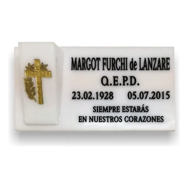 Placas De Acrilico Para Homenaje 