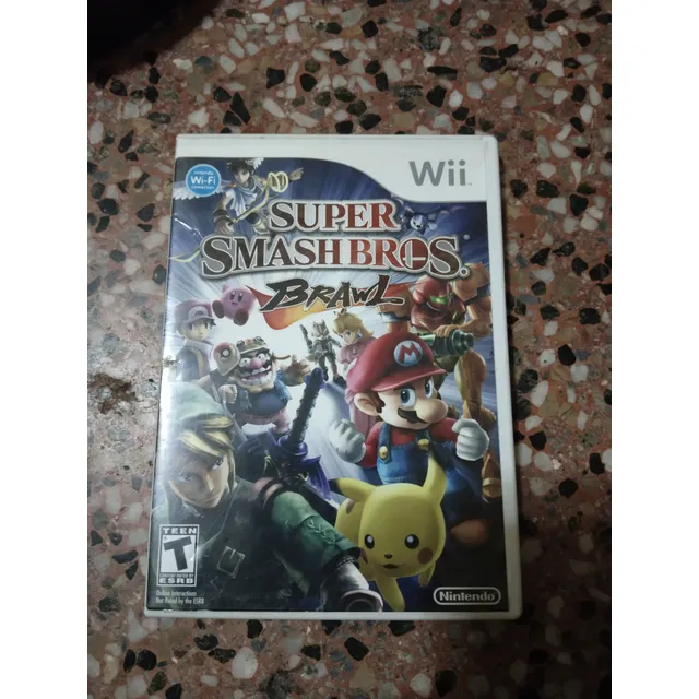 Juego Super Smash Bros Para Nintengo Wii