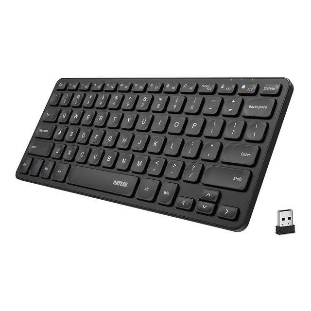 Teclado Inalambrico 2.4g Ultra Delgado Y Compacto Arteck