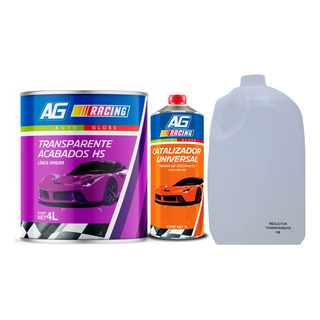 Kit Transparente Acabados Hs Rn699 (racing) 4 Lts Kit Transparente Acabados Hs Rn699 (racing) 4 Lts