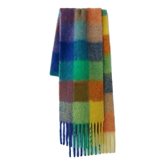 Bufanda Polar Gruesa Unisex Anti Viento - Qr!