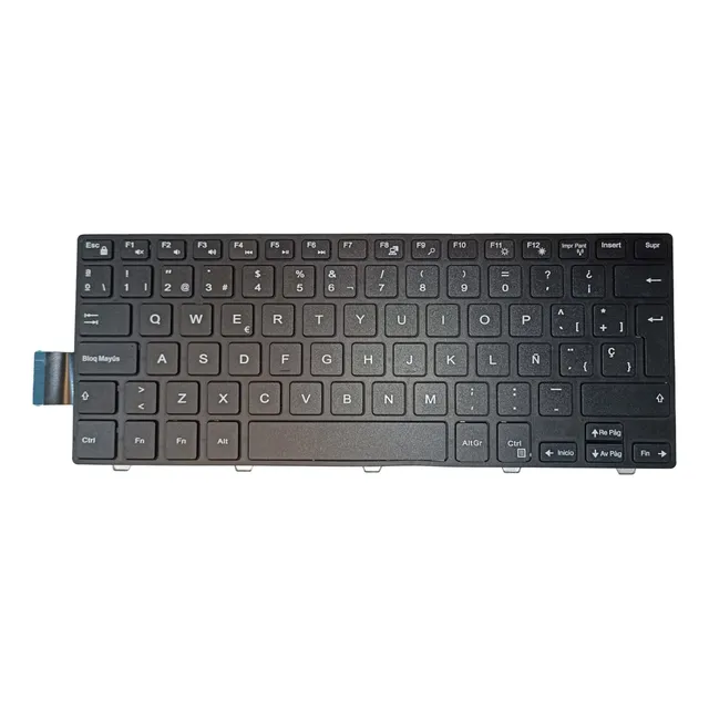 Teclado Para Dell Inspiron 14-3000 Series Mp-13n56la-698 Esp