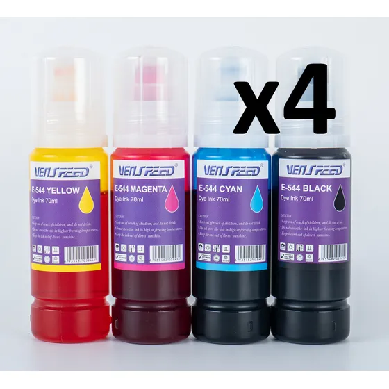 Tinta Epson 544 70ml Para L3150 L1210 L3210 L3250 L3110