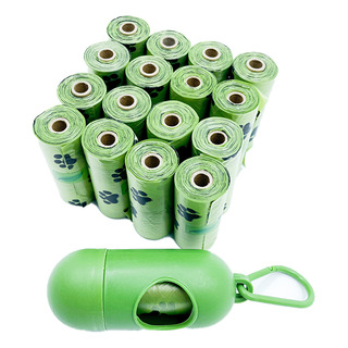 255 Bolsas Biodegradables Heces Popo De Perro (17 Rollos) 255 Bolsas Biodegradables Heces Popo De Perro (17 Rollos)