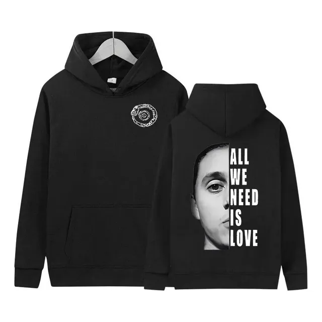 Canserbero-all We Need Is Love- Buzo Canguro Algodón-hip Hop