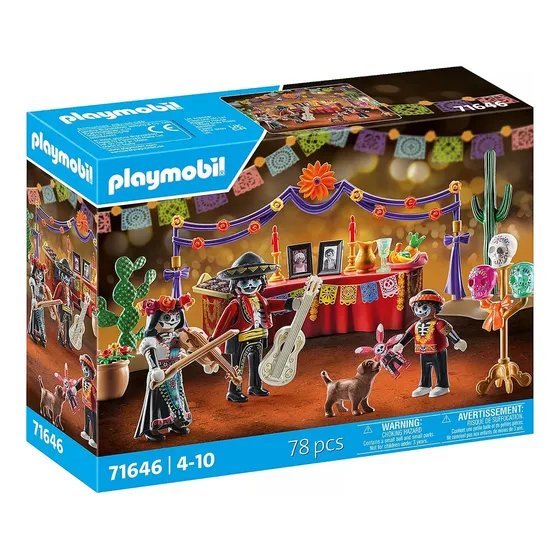 Playmobil Playset Altar De Día De Los Muertos 71646