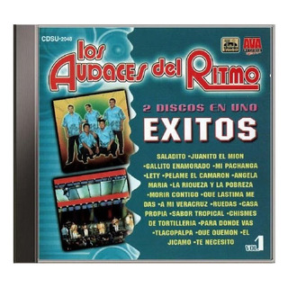 Los Audaces Del Ritmo - 2 Discos En Uno Éxitos Vol. 1 Cd Los Audaces Del Ritmo - 2 Discos En Uno Éxitos Vol. 1 Cd