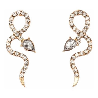 Aretes De Serpiente Víbora S04 Aretes De Serpiente Víbora S04