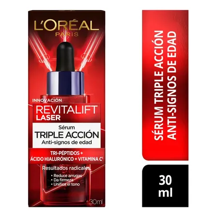 Sérum Láser Triple Acción L'oréal Paris Revitalift Anti-edad 30 Ml