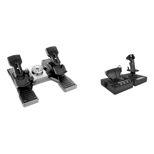 Controle Pedais Saitek Pro Flight Rudder Preto USB Logitech