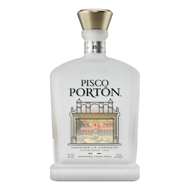 Pisco Portón Mosto Verde Acholado 375ml