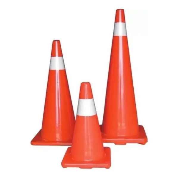 Cono De Seguridad 70 Cm De Alto Con Cinta Reflectiva