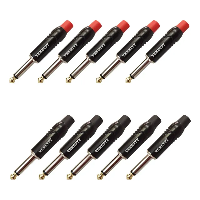 Plug 6.3 Mono Tr Venetty 750-610 ( 10 Piezas )