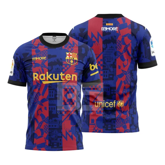 Franela Jersey F.c. Barcelona Diseño Personalizado