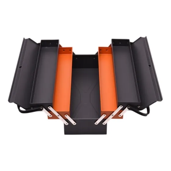 Caja De Herramientas Metálica 5 Cuerpos Harden