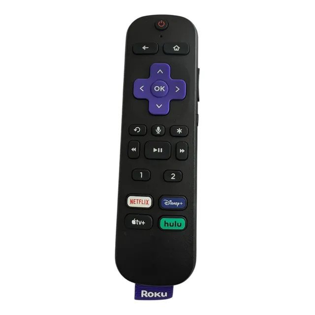 Control Roku Recargable Negro