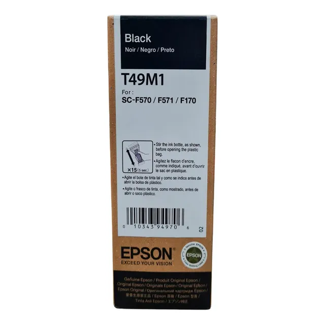 Botella Tinta Sublimación Para Epson Sc-f570 F571 F170 140ml