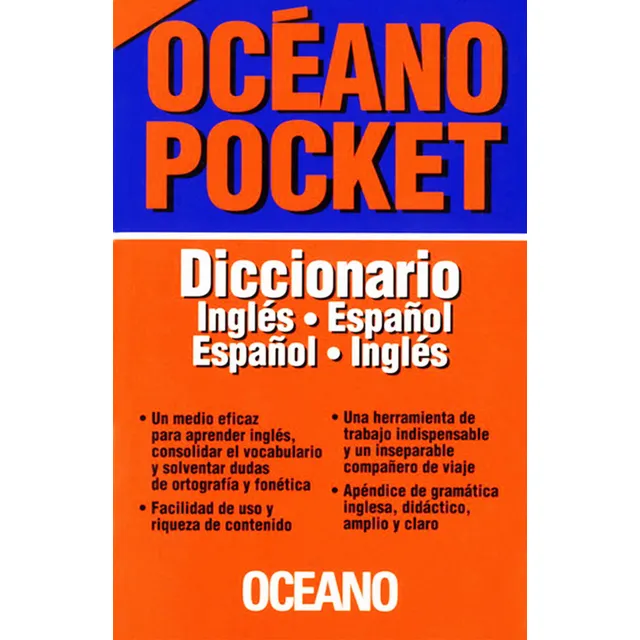 Diccionario Oceano Pocket Ingles-español/español-ingles