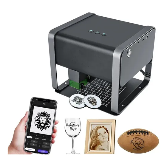 Impresora Portatil Grabadora Laser De 5500mw 85*85mm