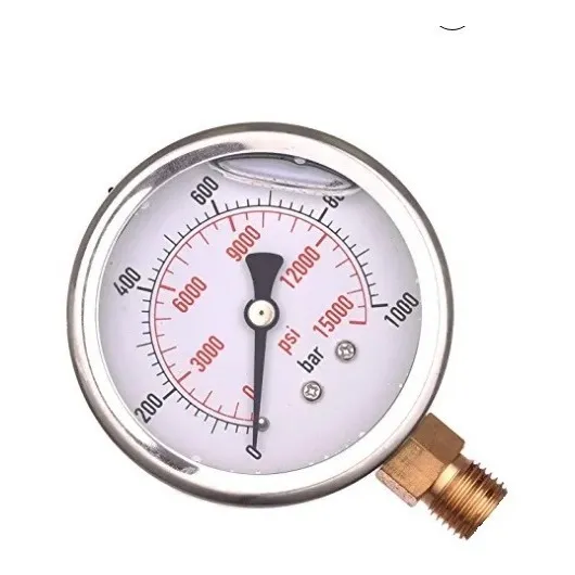Manómetro Gme 15000 Psi Acero Inoxidable 2.5