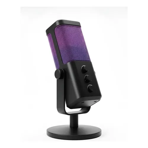 Microfone Usb Hyperx Quadcast 2 Para Jogos E Streaming Preto