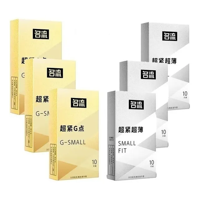 Kit De 60 Preservativos Pequeños Texturizados Mingliu De 45 