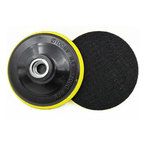 Base Para Esmeril 4,5 PuLG Con Velcro Rosca M14
