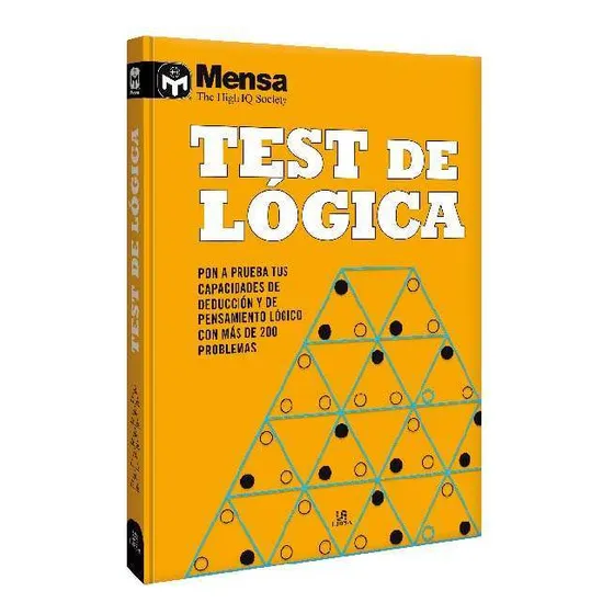 Libro Pasta Dura Test De Lógica Test De Mensa 