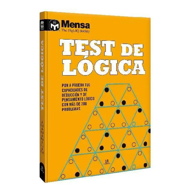 Libro Pasta Dura Test De Lógica Test De Mensa 