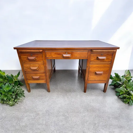 Escritorio Madera Cedro Antiguo