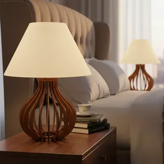 MDF STORE2 Luminárias Abajur Para Cabeceira Casa Decoração Luminárias