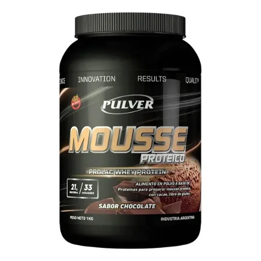 Prolac Mousse Postre Proteico Pote 1 Kilo Sin Tacc - Pulver