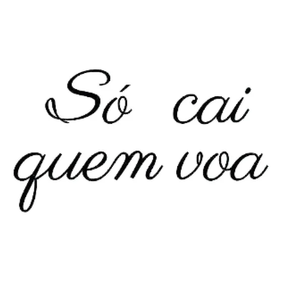 Tatuagem Temporária Frases Personalizadas A Sua Escolha
