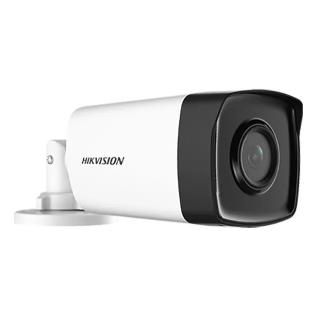 Tubo Hikvision Ds-2ce17d0t-it3f 1080p Ir 40m Mayor Alcance Color Blanco