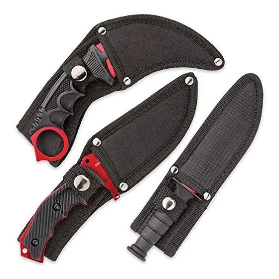 Csgo 3-pc. Cuchillo Atomico Rojo Atomico | Karambit - Caza