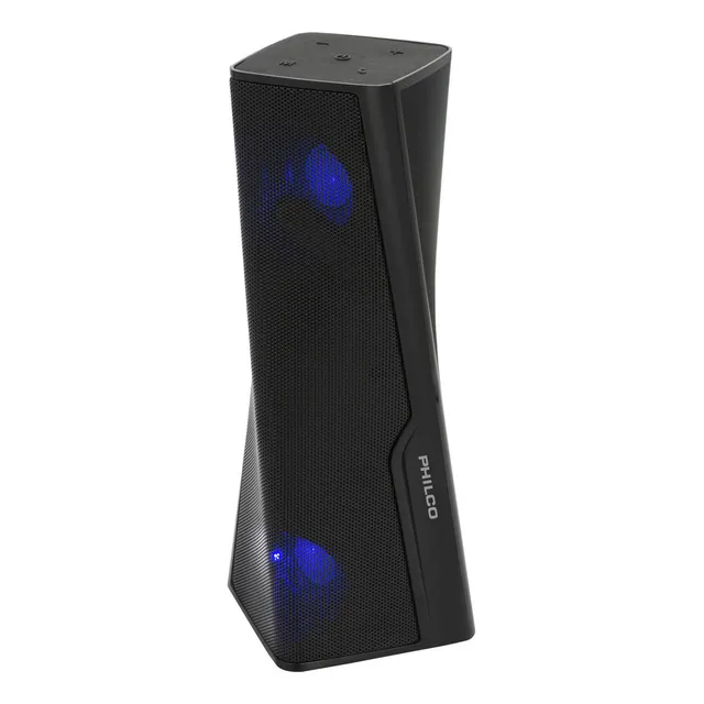 Parlante Philco Portatil Negro Tws Tower Rgb; Electrotom