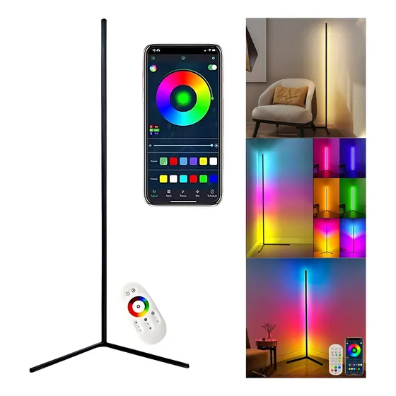 Barra Tira Led Rgb Esquinera Lampara Luces Ambilight Wifi Bt