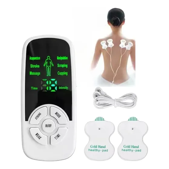Estimulador Muscular Tens Ems 8