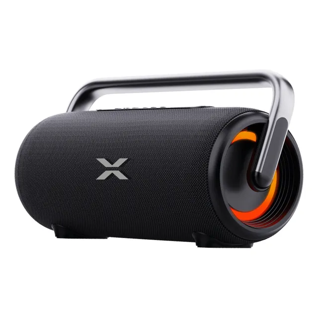 Parlante Portatil Bluetooth Con Luces 120w A Bateria Dimm