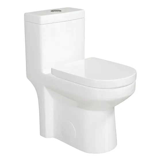Inodoro Loza  One Piece Largo Deposito Asiento Envio Gratis