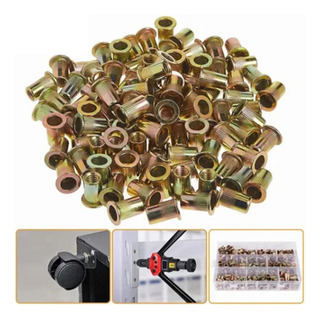 Tuerca De Remache Acero Al Carbono 300 Pzs M3 M4 M5 M6 M8 Tuerca De Remache Acero Al Carbono 300 Pzs M3 M4 M5 M6 M8
