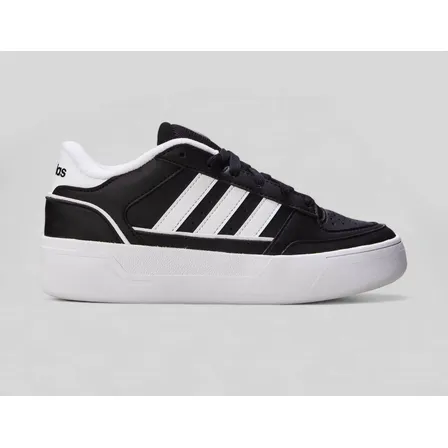 Tênis Casual Feminino Turnaround adidas Preto E Branco Liso 34 Br