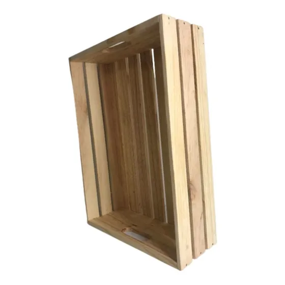 Guacal Cesta Navidad Regalo Corporativo Festejo Caja Madera