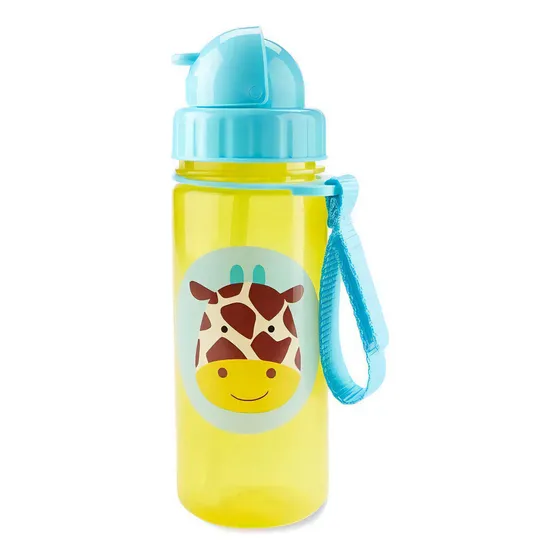 Botella Zoo Giraffe Squeeze con pajita - Skip Hop