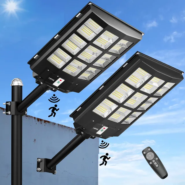 Luz Solar Calle Lm Alto Lumene Estacionamiento Atardecer Al