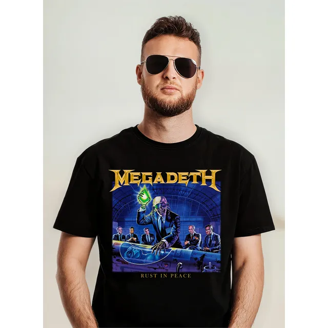 Polera Megadeth Rust In Peace Metal Abominatron