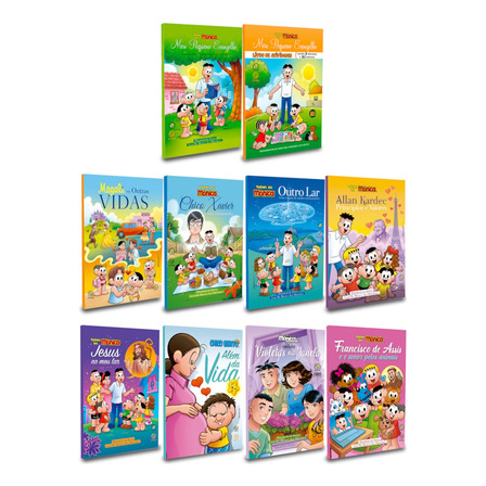 Kit Meu Pequeno Evangelho - Turma Da Monica Kit Meu Pequeno Evangelho - Turma Da Monica