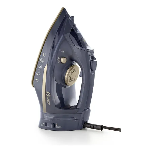 Ferro de Passar 2 em 1 Sem Fio Oster GCSTCC5000i Base Cerâmica Azul 127v